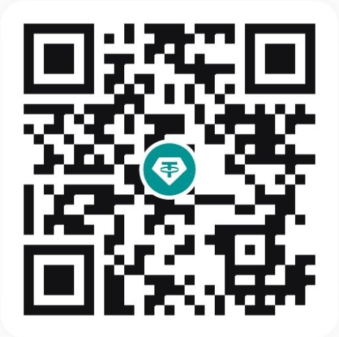 QR-код для пополнения USDT в сети TRON